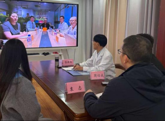 省中西医结合医院开展“天府云医”埃及站线上问诊活动 